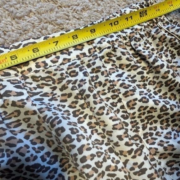 AERIE WOMENS LIGHT & AIRY ANIMAL PRINT 100% POLYESTER PANTS, SIZE XS/TP - Picture 9 of 10